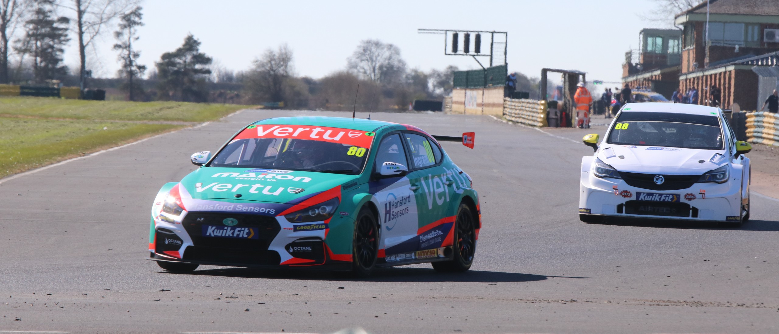 BTCC Test Days Croft April 2025